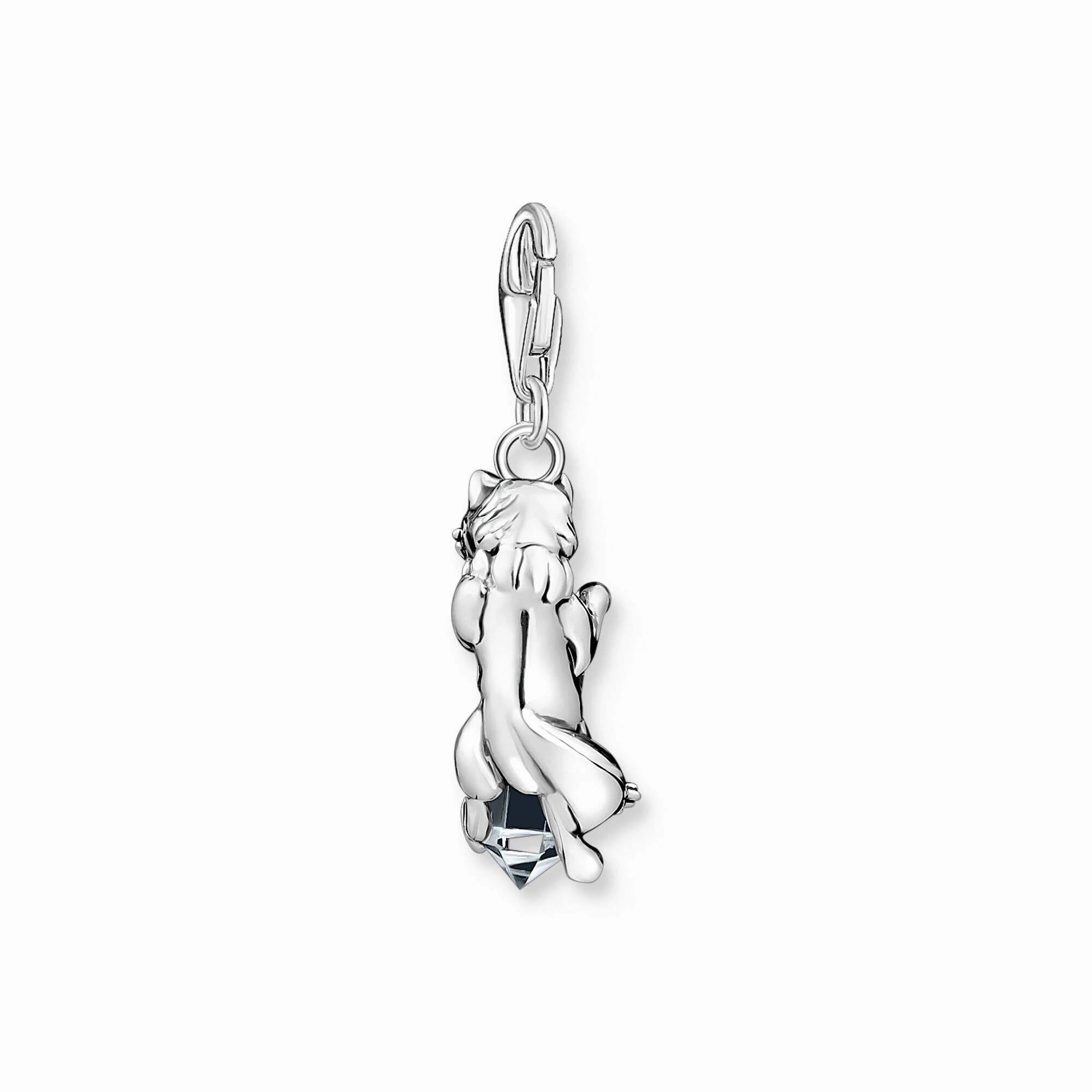 Charm Pendant Fox silver