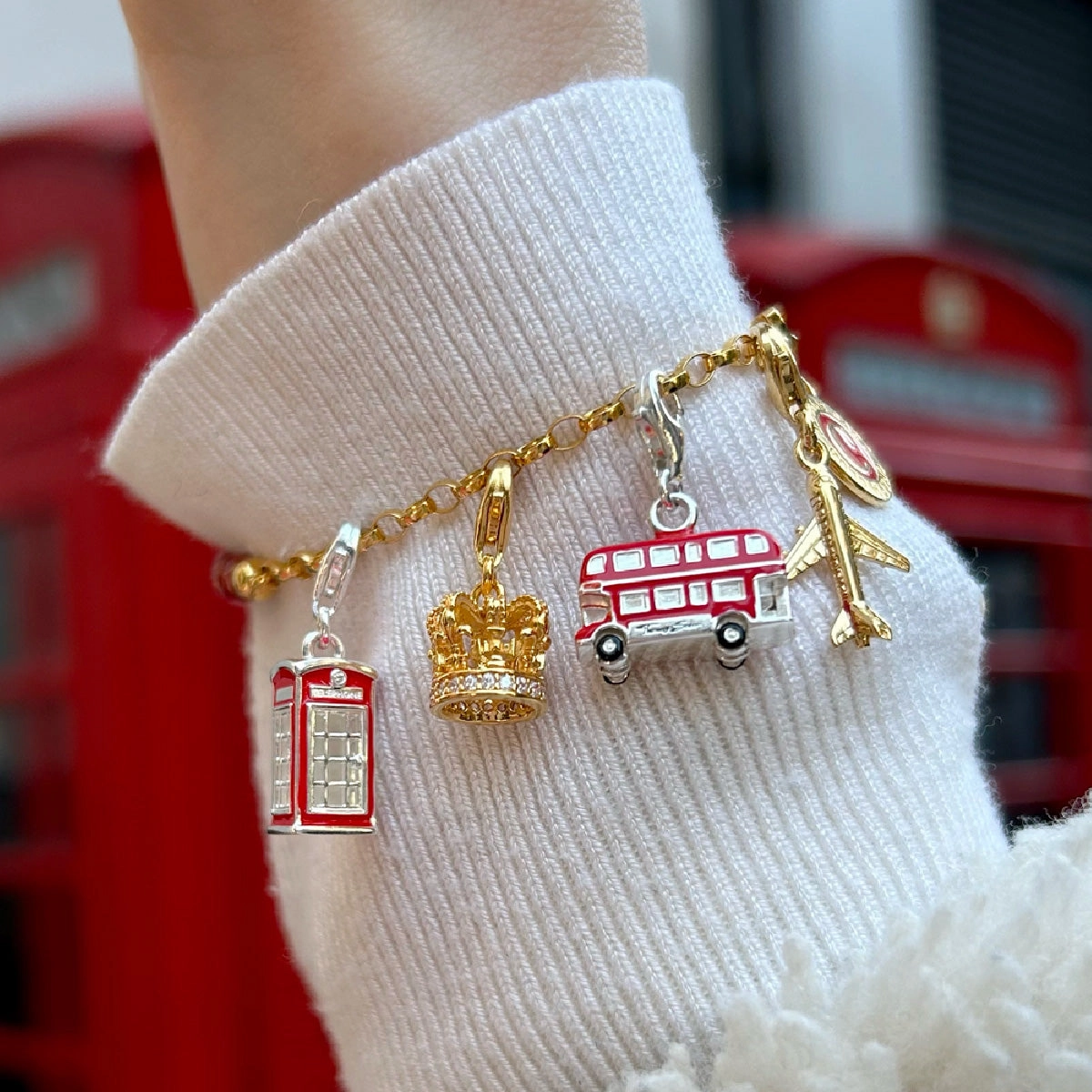 Charm Pendant London bus