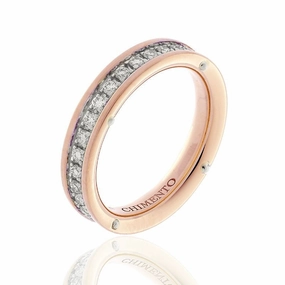 Chimento Aeternitas 18ct Rose Gold 0.58ct Diamond Full Eternity Ring