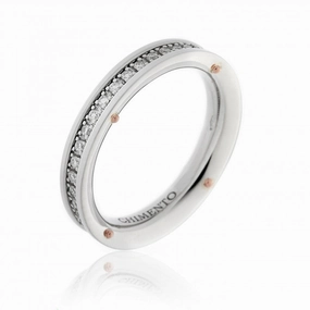 Chimento Aeternitas 18ct White Gold 0.31ct Diamond Full Eternity Ring