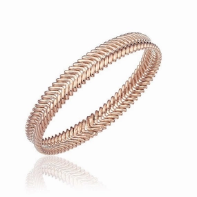 Chimento Armillas 18ct Rose Gold Arrow Head Bangle