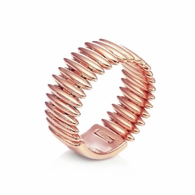 Chimento Armillas 18ct Rose Gold Spike Pattern Ring