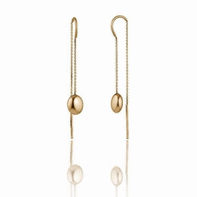 Chimento Armillas Acqua 18ct Rose Gold Threader Earrings