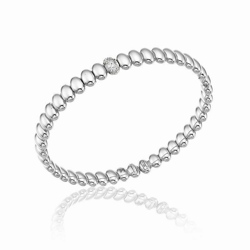Chimento Armillas Acqua 18ct White Gold Diamond Drop Bracelet