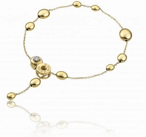 Chimento Armillas Acqua 18ct Yellow Gold 0.03ct Diamond Bracelet