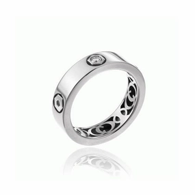 Chimento Armillas Be Mine 18ct White Gold 0.07ct Diamond Ring