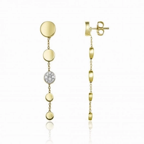 Chimento Armillas Glow 18ct Yellow Gold 0.23ct Diamonds Earrings