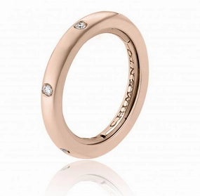 Chimento Forever Stack Me 18ct Rose Gold Diamond Adjustable Size-Fit Ring
