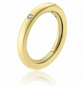 Chimento Forever Stack Me 18ct Yellow Gold Diamond Adjustable Size-Fit Ring