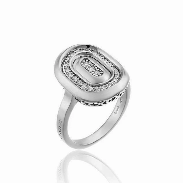 Chimento Optima 18ct White Gold 0.24ct Diamond Ring