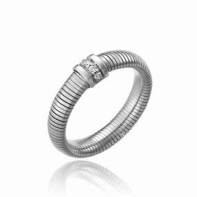 Chimento Stardust Pave 18ct White Gold 0.04ct Diamond Ring