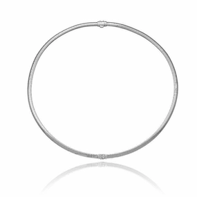 Chimento Stardust Pave 18ct White Gold 0.15ct Diamond Necklace