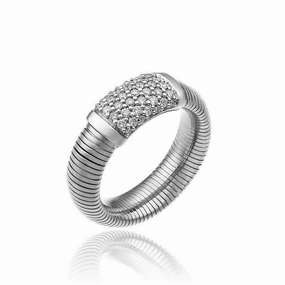 Chimento Stardust Pave 18ct White Gold 0.37ct Diamond Ring