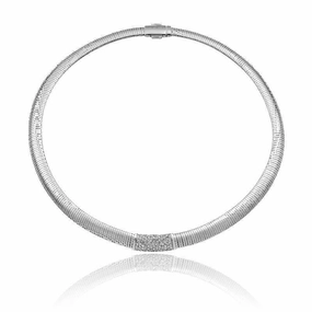 Chimento Stardust Pave 18ct White Gold 0.85ct Diamond Necklace