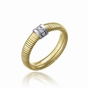 Chimento Stardust Pave 18ct Yellow Gold 0.04ct Diamond Ring