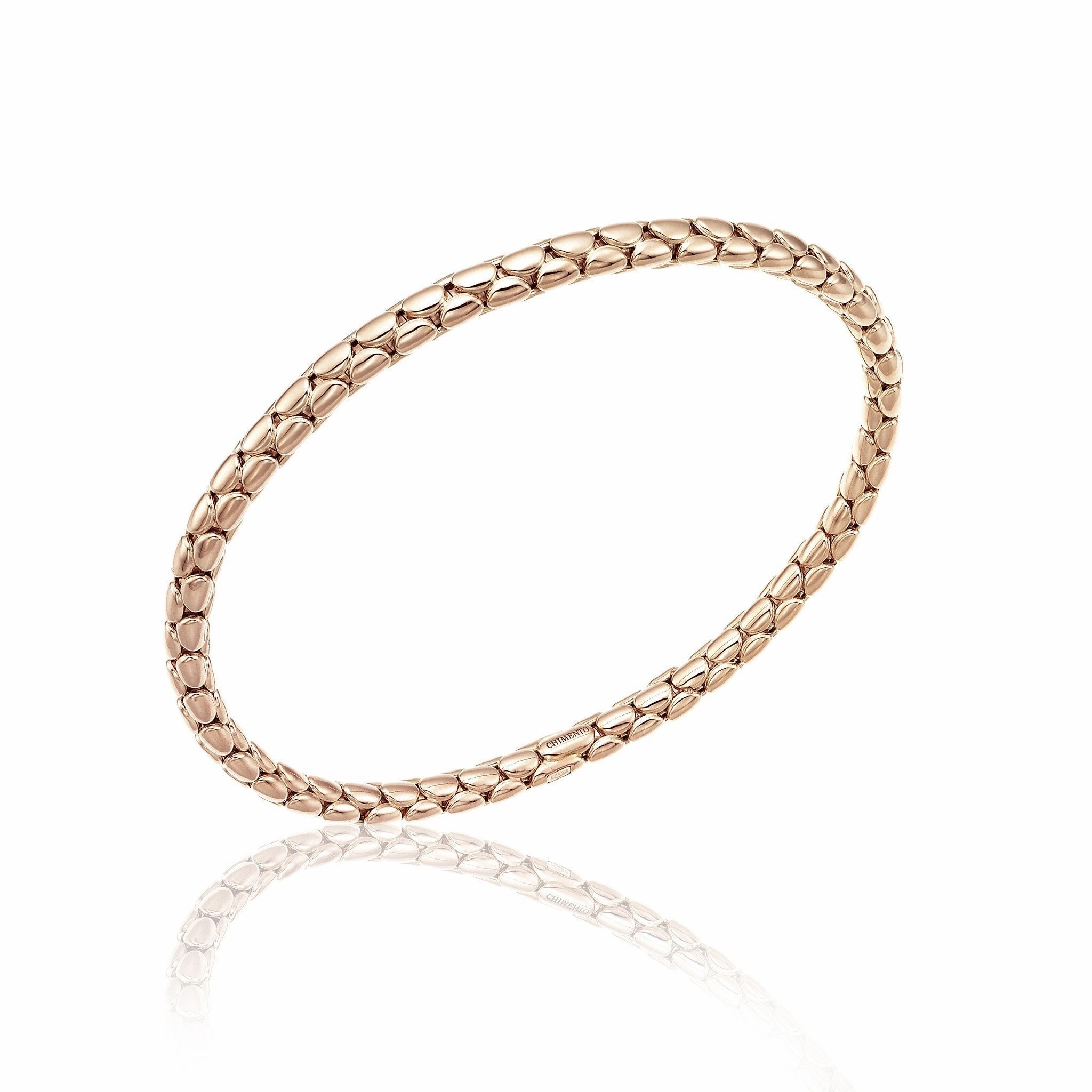 Chimento Stretch Spring 18ct Rose Gold Bracelet