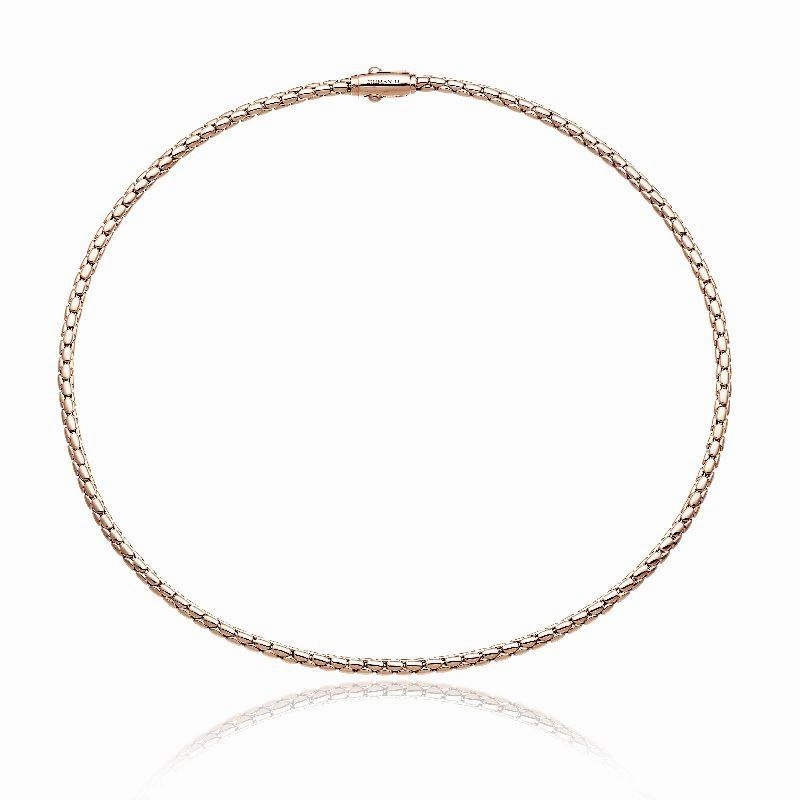 Chimento Stretch Spring 18ct Rose Gold Necklace