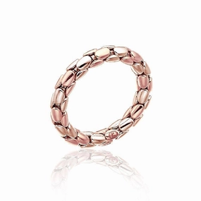 Chimento Stretch Spring 18ct Rose Gold Ring