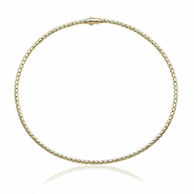 Chimento Stretch Spring 18ct Yellow Gold Necklace