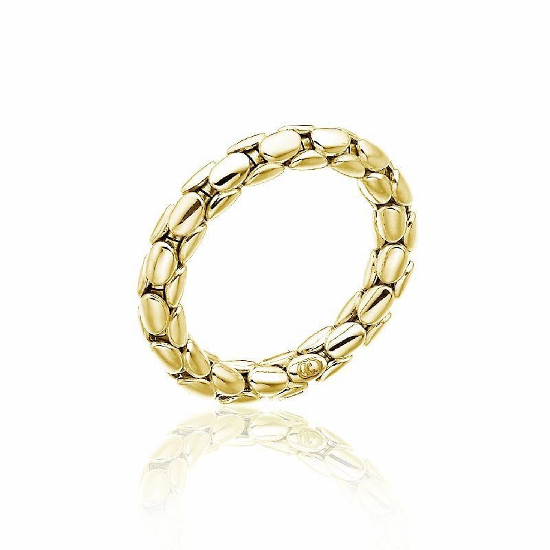 Chimento Stretch Spring 18ct Yellow Gold Ring