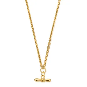 ChloBo Gold Plated Sterling Silver Balanced Aura Necklace