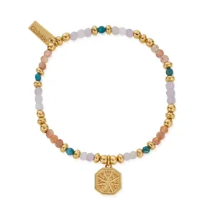 ChloBo Gold Plated Sterling Silver Gold Divine Connection Bracelet
