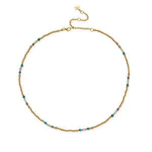 ChloBo Gold Plated Sterling Silver Shadows Of Peace Necklace