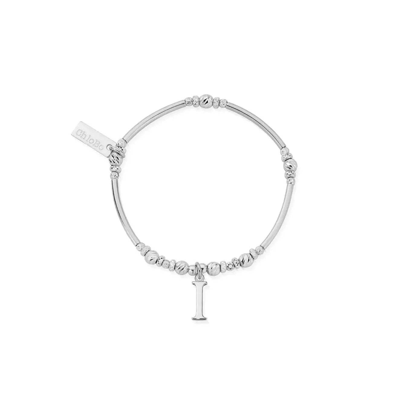 ChloBo Sterling Silver Children's Initial Bracelet
