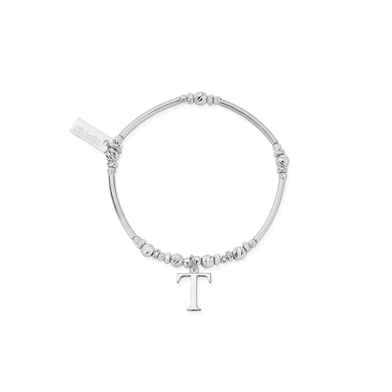ChloBo Sterling Silver Children's Initial Bracelet