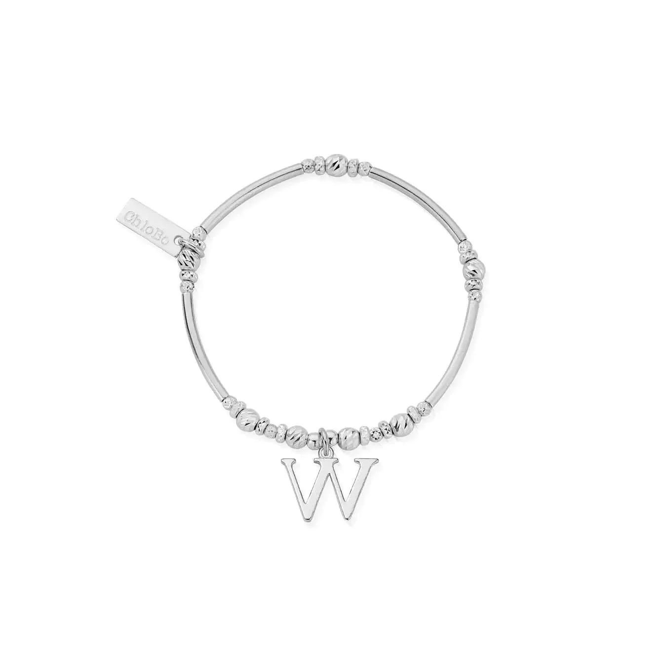 ChloBo Sterling Silver Children's Initial Bracelet