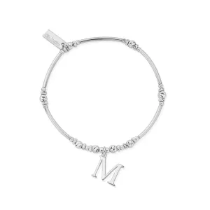 ChloBo Sterling Silver Initial Bracelet M