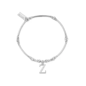 ChloBo Sterling Silver Initial Bracelet Z