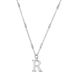 ChloBo Sterling Silver Initial Necklace R