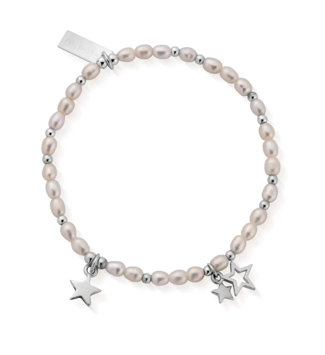 ChloBo Sterling Silver Lifelong Magic Pearl Bracelet D