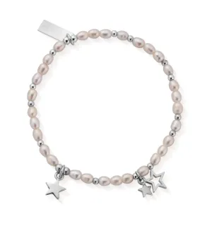 ChloBo Sterling Silver Lifelong Magic Pearl Bracelet D