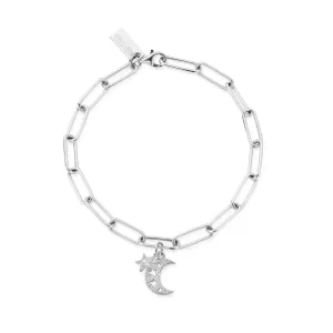 ChloBo Sterling Silver Link Chain Hope & Guidance Bracelet D