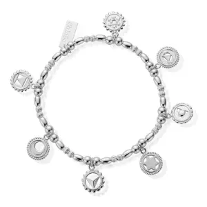 ChloBo Sterling Silver Positive Vibes Bracelet