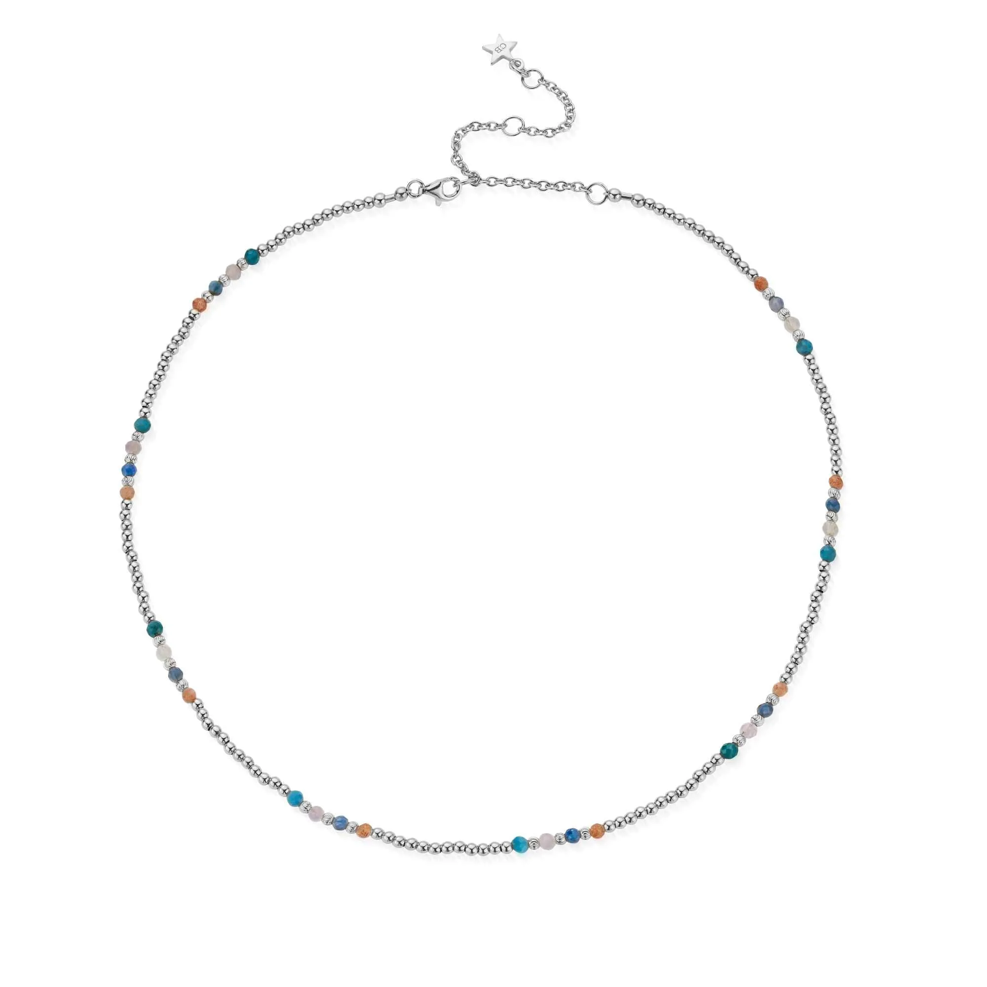 ChloBo Sterling Silver Shadows Of Peace Necklace