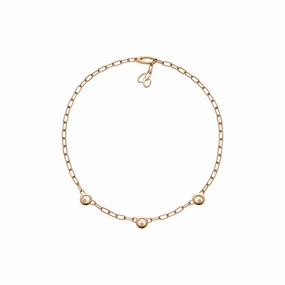 Chopard Happy Diamonds Icons 18ct Rose Gold 0.15ct Diamond Necklace