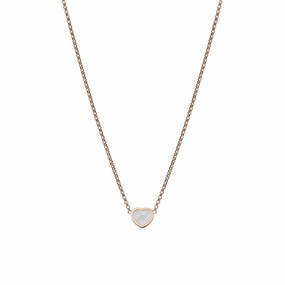 Chopard My Happy Hearts 18ct Rose Gold Mother of Pearl Necklace