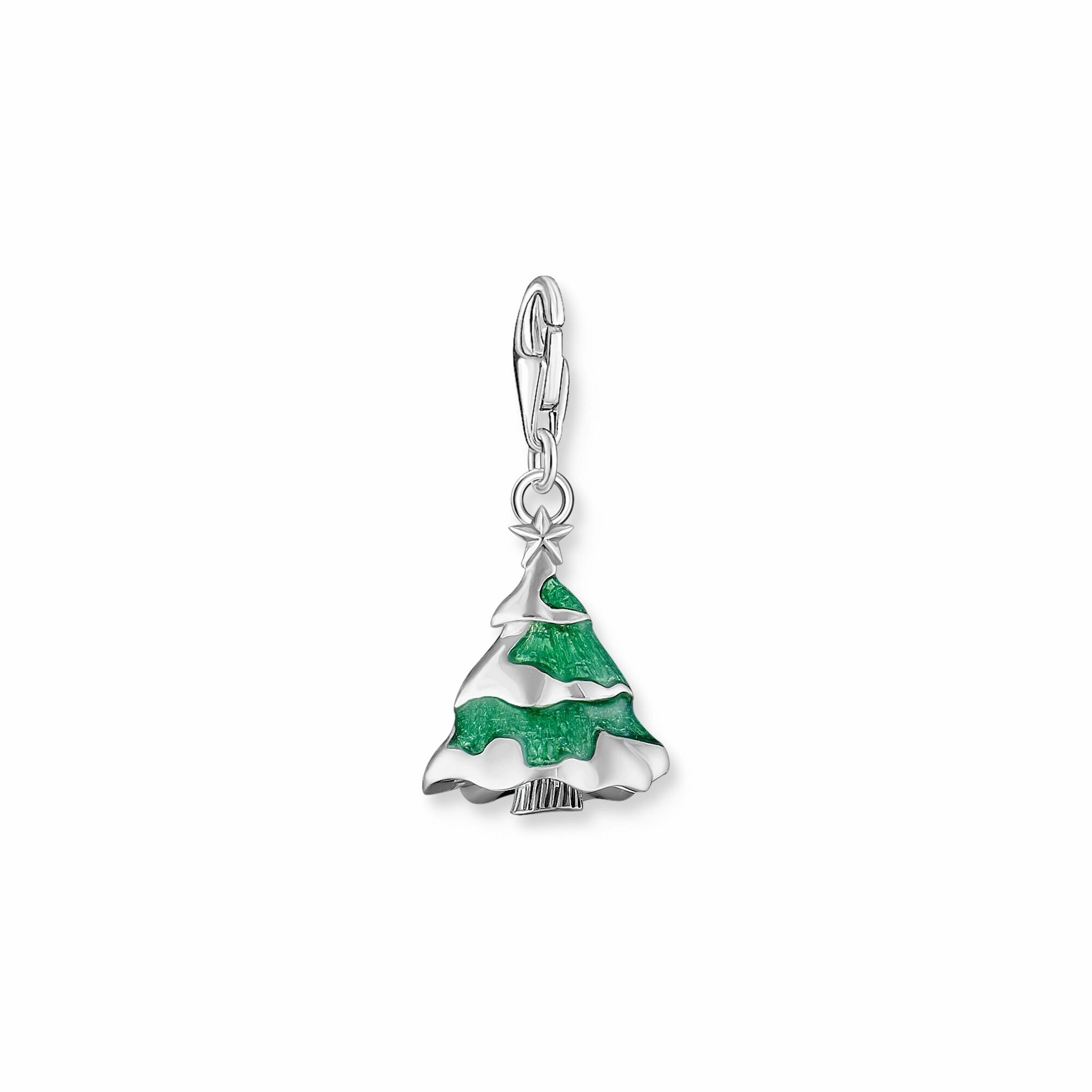 Christmas tree charm pendant