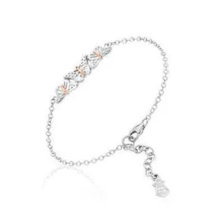 Clogau Affinity Sterling Silver Butterfly Bracelet
