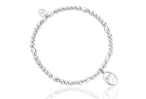 Clogau Affinity Tree Of Life Initials Letter C Sterling Silver Bead Bracelet D