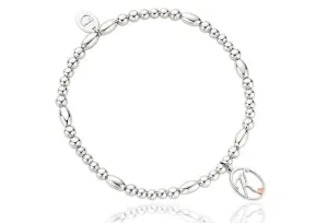 Clogau Affinity Tree Of Life Initials Letter K Sterling Silver Bead Bracelet D