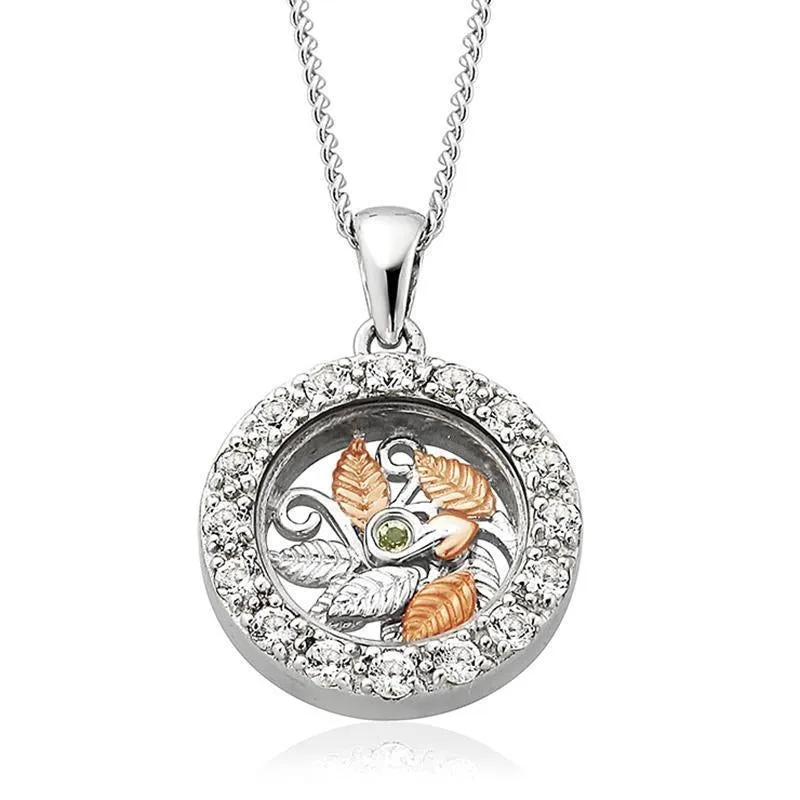 Clogau Awelon Sterling Silver Inner Charm Necklace D