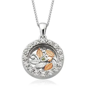 Clogau Awelon Sterling Silver Inner Charm Necklace D