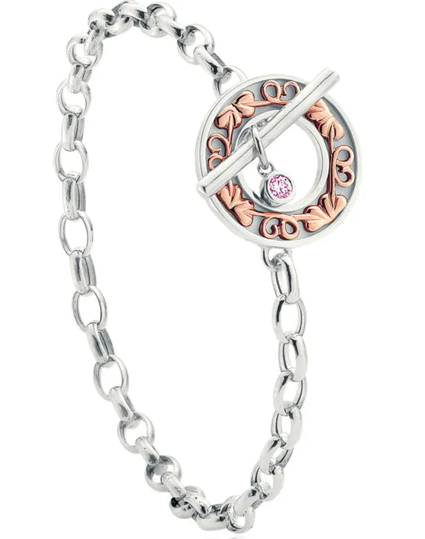 Clogau Bracelet Evolutionary Tree Silver