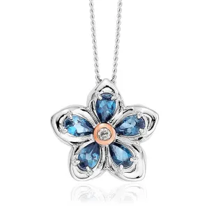 Clogau Forget Me Not Pendant Necklace D