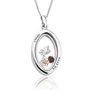 Clogau Inner Charm Sterling Silver Wales Necklace