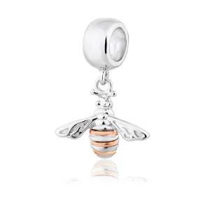Clogau Milestones Sterling Silver Honey Bee Bead Charm 3SLLC581